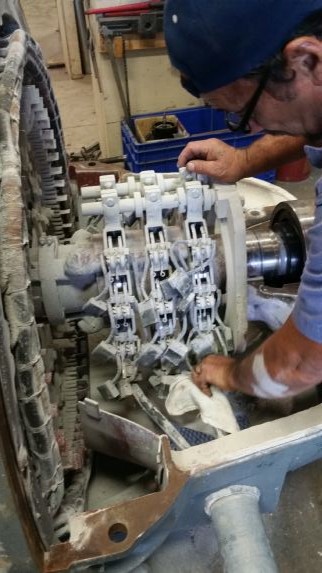 DISASSEMBLY SLIP RINGS